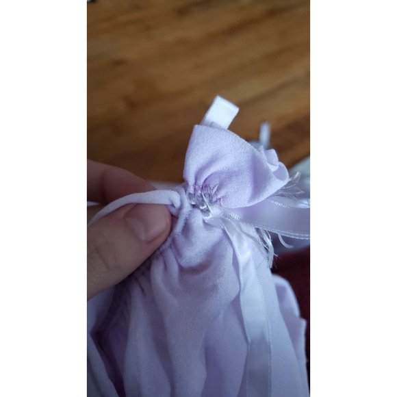 70s Sheer Purple Peignoir‎ Set - Picture 9 of 10